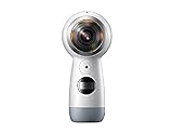 Samsung Gear 360 (2017) – 360 ° drehbar (4 K Kamera, Bluetooth V4.1, 1160 mAh Akku, bis zu 256 GB Speicher), weiß