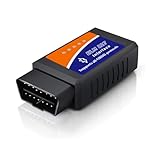 Comforty OBD2 Bluetooth Adapter für Auto Diagnosegerät OBD Adapter für Alle OBDII Protokoll Fahrzeuge - Upgraded V1.5