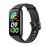 Septoui Fitness Tracker, 1,47 Zoll Fitnessuhr Pulsuhr SpO2 Schlafmonitor Schrittzähler IP68 Wasserdichter Aktivitätstracker 100+ Sportmodi Smartwatch Damen...