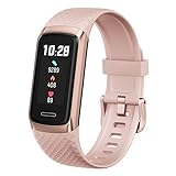 TOOBUR Fitness Tracker Aktivitätstracker mit Pulsmesser Schlaftracker 14 Sportmodi Sportuhr Ip68 Wasserdicht Schrittzähler Armband Kompatibel Android IOS...