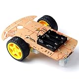 Arduino Roboter 2WD Bausatz Kit Car Chassis mit Getriebemotor