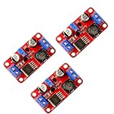 LAOMAO DC-DC Step Up Converter DC 3V-35V auf 5V-40V Einstellbare Ausgangsspannung Boost Converter Netzteiladapter Power Adapter Module(3Pack)