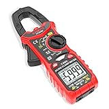 KAIWEETS HT206D Stromzange, Strommessgerät DC/AC Strom: 0-600A, Zangenmultimeter True-RMS 6000 Counts Auto-Ranging, misst Spannung Kapazität Durchgang...