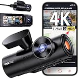 VANTRUE N4 Pro 5G WiFi Dashcam Auto 4K+ 1080P+ 1080P/ 3 HDR, STARVIS 2 Dash Cam Privatsphäre-Modi und Puffer Parküberwachung Auto Kamera IR...