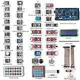 SunFounder Basic Sensor Kit for Arduino UNO R3 Mega2560 Mega328 Nano (with Mega 2560) - Including 87 Page Instructions Book
